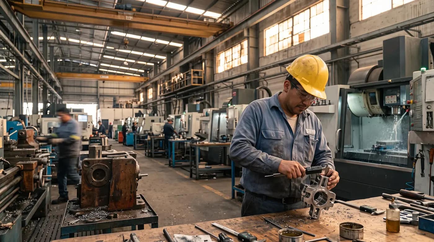 Planta industrial mexicana preparándose para proveer a cadenas de suministro de nearshoring - cómo preparar tu pyme para el nearshoring